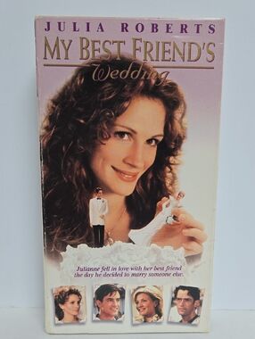 My Best Friend's Wedding 1997 VHS - Starring Julia Roberts